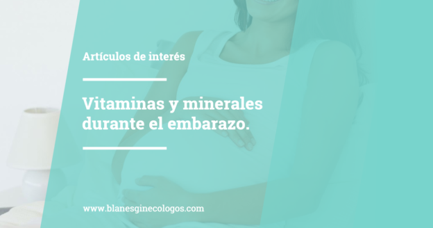 Vitaminas y minerales durante el Embarazo